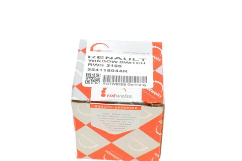 Кнопка склопідіймача (L) Renault Trafic III 14- (подвійна)