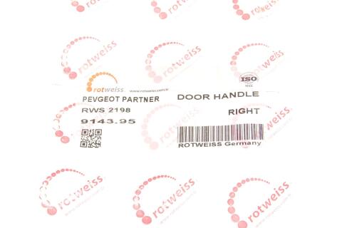 Ручка дверей (передніх/всередині) (R) Citroen Berlingo 96-08