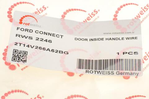 Ручка дверей (задніх/всередині) (R) Ford Connect 1.8 TDCi 02-13