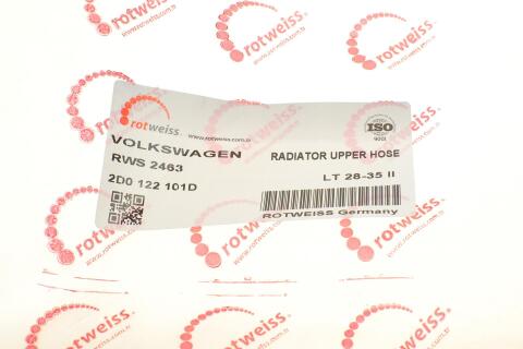 Патрубок системы охлаждения VW LT 28-35/28-46 2.5TDI/SDI 96-06