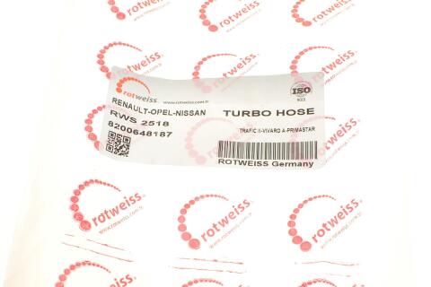 Патрубок интеркулера Renault Trafic 2.5dCi 03-