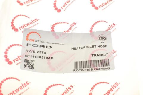 Патрубок системи охолодження Ford Transit 2.4TDCi 06-14 Патрубок системи охолодження Ford Transit 2.4TDCi 06-14