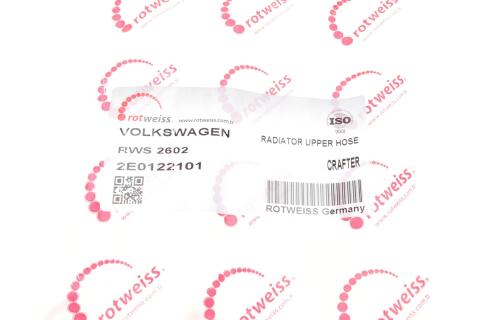 Патрубок радиатора (верхний) MB Sprinter OM642-646/VW Crafter 2.5 TDI 06-13