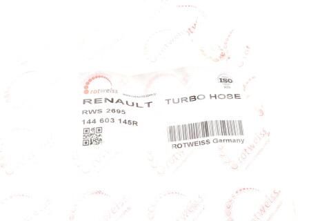 Патрубок интеркулера Renault Fluence/Scenic III/Megane III 1.5dCi 09-