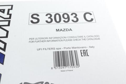 Фільтр салону Mazda 2/6/CX-7 1.25-2.5 02-13