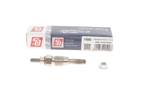 Свеча накаливания VW/Audi 1.3-1.9-2.4D/TD (11V)