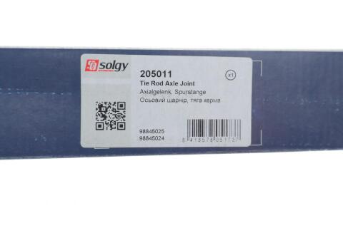 Тяга рулевая Fiat Doblo 1.9JTD 01- (+PS) (L=346mm)