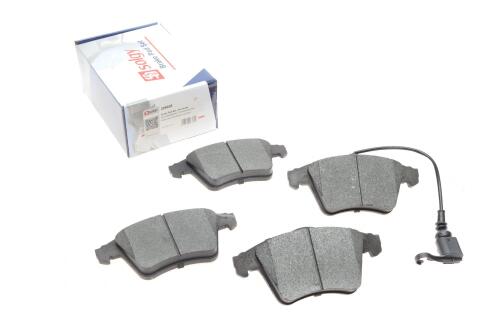 Колодки гальмівні (передні) VW T5 03- (18mm/17.6mm)/(з датчиками) Колодки гальмівні (передні) VW T5 03- (18mm/17.6mm)/(з датчиками)