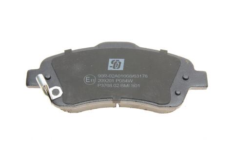 Колодки гальмівні (передні) Toyota Avensis 03-08/Corolla Verso 04-09