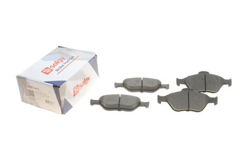 Колодки гальмівні (передні) Ford Fiesta 95-10/Fusion/Ka 02-12/Puma/Mazda 121 96-03/Mazda 2 03-07
