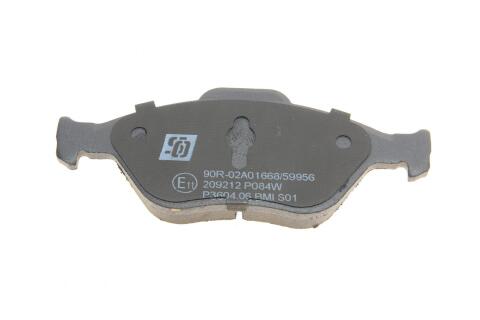 Колодки гальмівні (передні) Ford Fiesta 95-10/Fusion/Ka 02-12/Puma/Mazda 121 96-03/Mazda 2 03-07