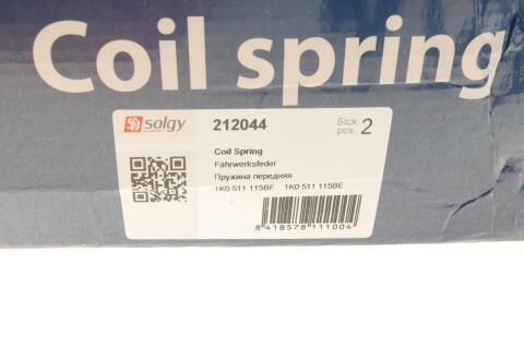 Пружина (задняя) Skoda Octavia II 1.2-1.8TSI/1.6-2.0TDI 04-13 (накл. зад.ч.)/VW Jetta IV 10- (седан) Пружина (задняя) Skoda Octavia II 1.2-1.8TSI/1.6-2.0TDI 04-13 (накл. зад.ч.)/VW Jetta IV 10- (седан)