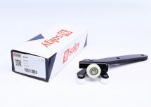 Ролик двери (боковой/нижний) VW Caddy 03-(L) (с кронштейном)