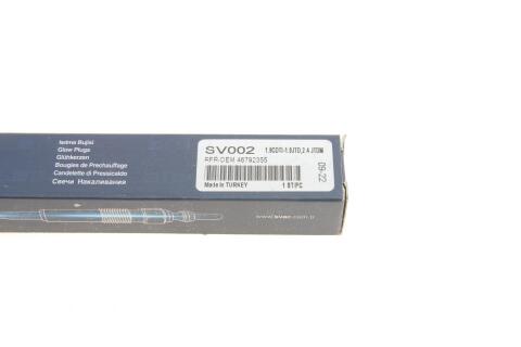 Свеча накаливания Opel Vectra C/Astra H/Zafira B 1.9CDTI/JTD 04- Свеча накаливания Opel Vectra C/Astra H/Zafira B 1.9CDTI/JTD 04-