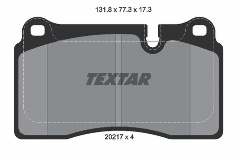 Колодки тормозные (передние) Land Rover Range Rover 2.7D-4.4 03-13 (Brembo) Q+