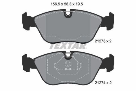 Колодки гальмівні (передні) Volvo S70/V70/XC70 96-07 (Teves) R15 Q+