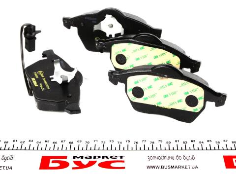 Колодки тормозные (передние) Seat Alhambra/VW Sharan 1.8-1.9TDI 95-10 (Teves) Q+/(с датчиком)