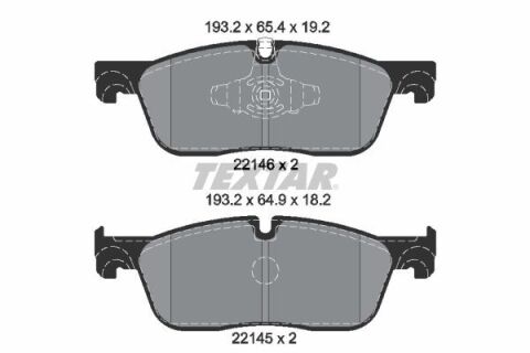 Колодки тормозные (передние) Land Rover Discovery/Range Rover 2.0D 11- (Teves) Q+