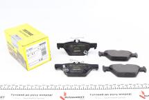 Колодки гальмівні (задні) Subaru Impreza/Outback/Legacy 14- (Akebono) Q+