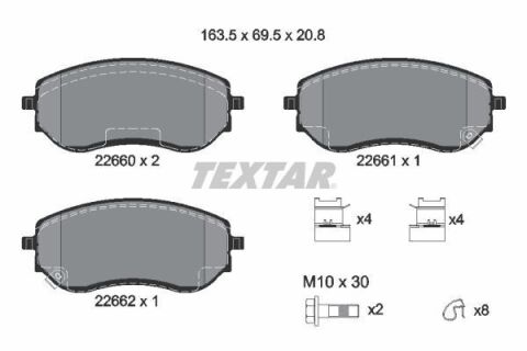 Колодки тормозные (передние) MB X-class (470) /Nissan Navara/NP300 17- (TRW) Q+ (с датчиком)