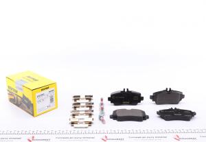 Колодки тормозные (передние) MB A-class (W168) 97-04 (Lucas) Q+