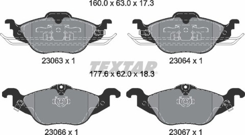 Колодки гальмівні (передні) Opel Astra G 1.2/2.0DTI 98- (Teves) Q+