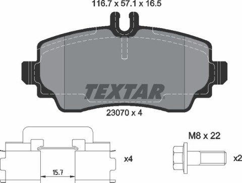 Колодки тормозные (передние) MB A-class (W168) 97-04 (Lucas) Q+ Колодки тормозные (передние) MB A-class (W168) 97-04 (Lucas) Q+