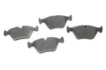 Колодки тормозные (передние) BMW 3 (E46) 98-07/ X3 (E83)03-11 (Teves) Q+