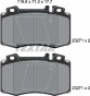 Колодки тормозные (передние) MB S-class (W220) 98-05 (Brembo) Q+, фото 4 - интернет-магазин Auto-Mechanic