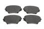 Колодки тормозные (передние) Toyota Rav 4 II 00-05 (Akebono), фото 1 - интернет-магазин Auto-Mechanic