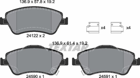 Колодки тормозные (передние) Toyota Auris/Corolla 06- (Bosch) Q+ Колодки тормозные (передние) Toyota Auris/Corolla 06- (Bosch) Q+