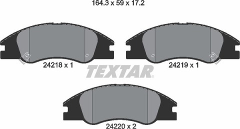 Колодки тормозные (передние) Kia Cerato 04- (Mando)