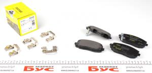 Колодки гальмівні (передні) Hyundai I10 08-/Kia Picanto 04- (Mando) Q+