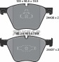 Колодки тормозные (передние) BMW 5 (F07)/7 (F01)/X5 (E70/F15)/X6 (E71/F16) 06- (ATE-Teves) (Q+), фото 2 - интернет-магазин Auto-Mechanic