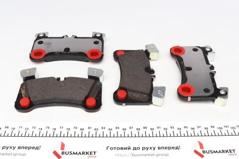 Колодки тормозные (задние) Audi Q7 06-16/Porsche Cayenne 02-10/VW Touareg 02-10 (Brembo)