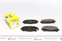 Колодки гальмівні (передні) Honda Accord VIII 07-/IX 12- (Akebono) Q+