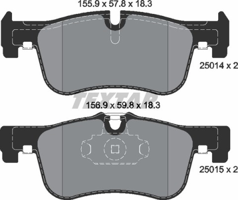 Колодки тормозные (передние) BMW 1 (F20/F21)/2 (F22) 10- (Teves) Q+ Колодки тормозные (передние) BMW 1 (F20/F21)/2 (F22) 10- (Teves) Q+