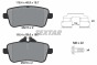 Колодки тормозные (задние) MB M-class (W166)/GL-class (X166) 11-/GLE-class (W166) 15- (TRW) Q+ (116.4x49.8x18.7), фото 2 - интернет-магазин Auto-Mechanic