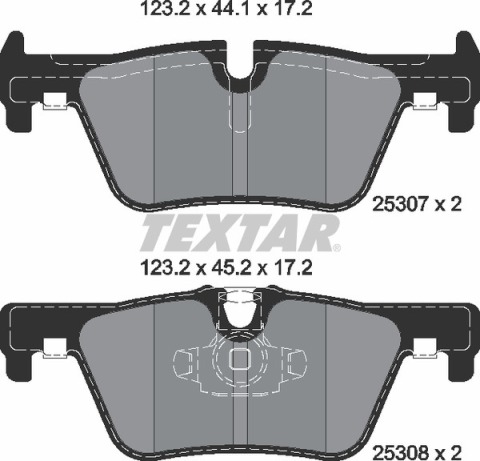 Колодки тормозные (задние) BMW 3 (F30/F31/F34)/4 (F36) 11- (Teves) Q+