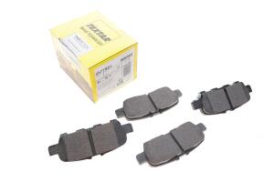 Колодки тормозные (задние) Nissan Juke/Leaf 10-/X-Trail 13- (Akebono)