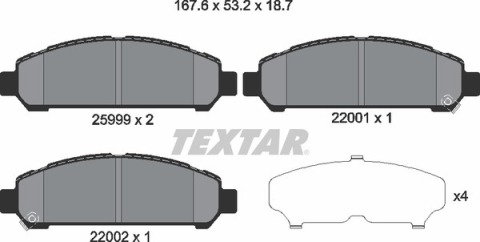 Колодки тормозные (передние) Toyota Venza 2.7/3.5 08-16 (Advics)