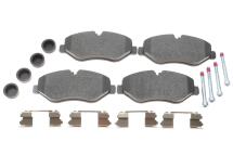 Колодки гальмівні (передні) Iveco Daily IV/V 06- (Brembo) Q+