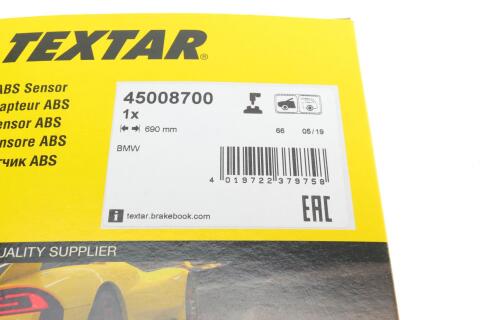 Датчик ABS (передній) BMW 1 (E81/E87)/3 (E90/E91/E93) 04-13 Датчик ABS (передній) BMW 1 (E81/E87)/3 (E90/E91/E93) 04-13