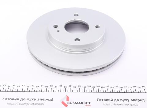 Диск гальмівний (передній) Ford Fiesta 08- (258x23) PRO (замінено на 92176005)