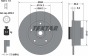 Диск тормозной (задний) Renault Megane III/Scenic III 08- (260x8) (+ABS) PRO, фото 6 - интернет-магазин Auto-Mechanic