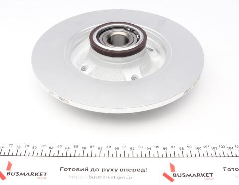 Диск тормозной (задний) Citroen C3/C4/Peugeot 207/307 05-(249х9) (d=30mm) (с подшипником) PRO