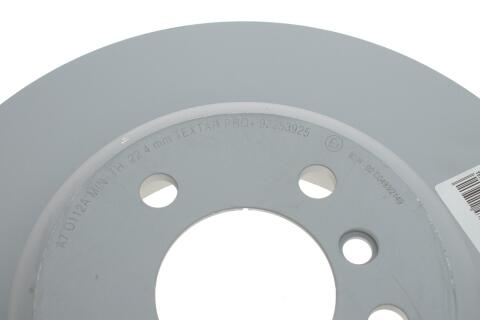 Диск тормозной (задний) BMW 5 (F10/F11)/6 (F06/F13)/ 7 (F01-04) 09- (345x24) PRO+