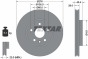 Диск тормозной (передний) Opel Astra K 15-(276x26) R15 PRO, фото 2 - интернет-магазин Auto-Mechanic