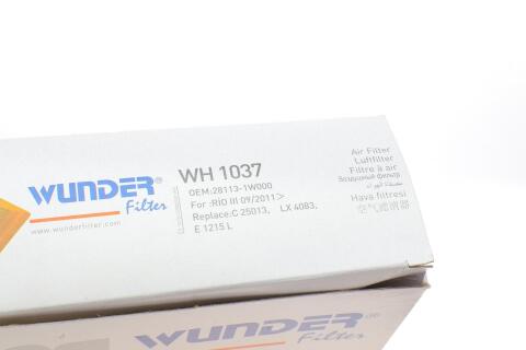 Фільтр повітряний Kia Rio 1.2/1.25 CVVT 11-