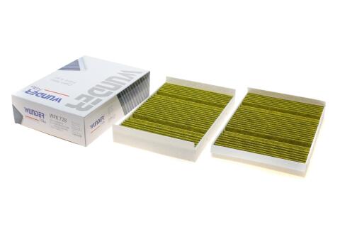 Фільтр салону MB S-class (W222/C217) 13- (вугільний) (к-кт 2шт.) Фільтр салону MB S-class (W222/C217) 13- (вугільний) (к-кт 2шт.)